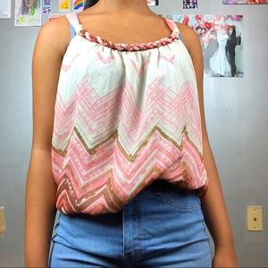 Guess 2000s style open back top